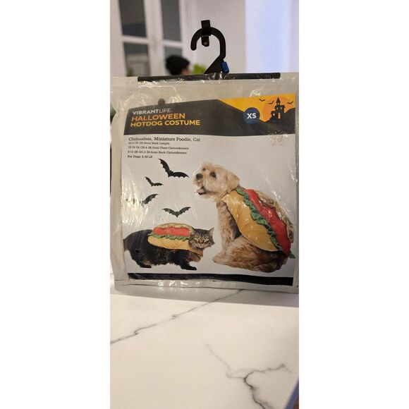 Vibrant Life Halloween Hotdog Costume for Pets -- ITEM #3329 - Picture 1 of 2